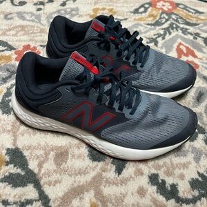 New Balance Mens 520 V7 M520LG7 Gray Running Shoes Sneakers Size 11.5 D